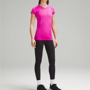 SONIC PINK Lululemon Swiftly Tech Short Sleeve shirt 2.0